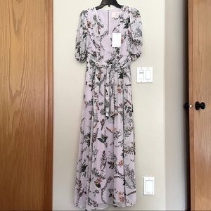 Gal meets glam floral maxi dress